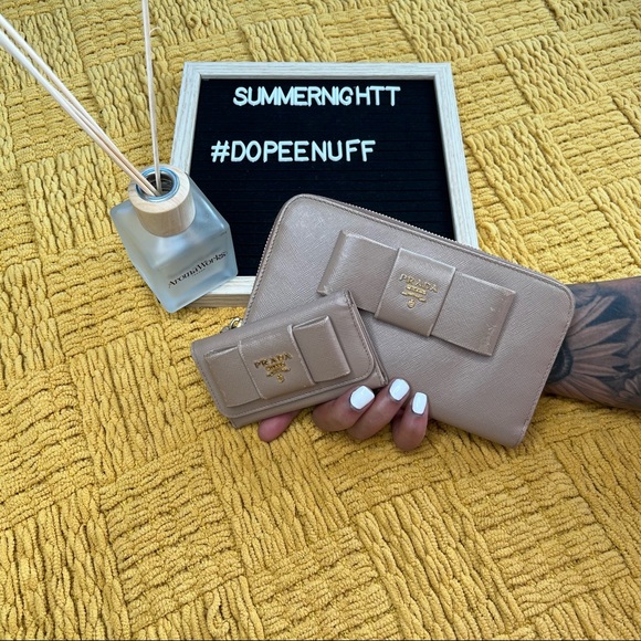 Authentic Prada Wallet & Key Holder Set - Picture 13 of 14